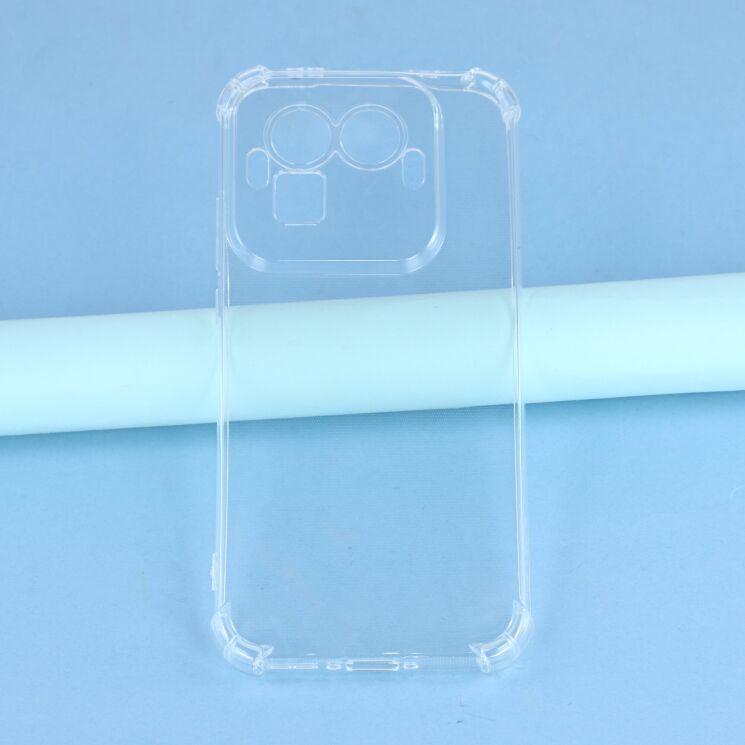 Чехол с усиленными углами UniCase AirBag для Realme GT 8 Pro - Transparent: фото 3 из 5