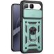 Чехол с защитой камеры Deexe Armor Shield для Infinix Hot 60i - Green (386826G). Фото 1 из 9