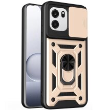 Чехол с защитой камеры Deexe Armor Shield для OnePlus Nord CE6 - Gold: фото 1 из 9