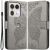 Чехол UniCase Butterfly Pattern для Motorola Edge 50 Ultra - Grey: фото 1 из 8