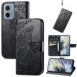 Чехол UniCase Butterfly Pattern для Motorola Moto G05 - Black (372731B)