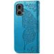 Чохол UniCase Butterfly Pattern для Motorola Moto G85 - Blue (357030L). Фото 5 з 6