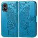 Чохол UniCase Butterfly Pattern для Motorola Moto G85 - Blue (357030L). Фото 1 з 6
