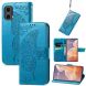 Чохол UniCase Butterfly Pattern для Motorola Moto G85 - Blue (357030L). Фото 4 з 6
