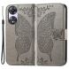 Чехол UniCase Butterfly Pattern для OPPO A78 - Grey (336648H). Фото 1 из 5