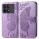 Чехол UniCase Butterfly Pattern для Xiaomi Poco X6 Pro - Light Purple (345838LV). Фото 1 из 5