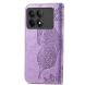 Чехол UniCase Butterfly Pattern для Xiaomi Poco X6 Pro - Light Purple (345838LV). Фото 5 из 5
