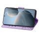 Чехол UniCase Butterfly Pattern для Xiaomi Poco X6 Pro - Light Purple (345838LV). Фото 3 из 5