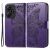 Чехол UniCase Butterfly Pattern для Xiaomi Redmi Note 13 Pro+ - Dark Purple: фото 1 из 6