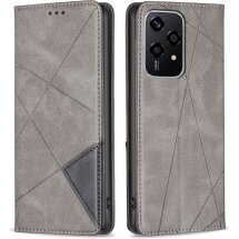 Чехол UniCase Geometric Pattern для Honor 200 Lite - Grey: фото 1 из 6