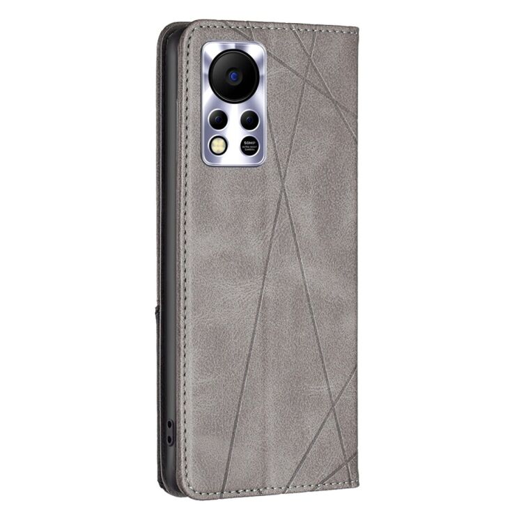 Чехол UniCase Geometric Pattern для Infinix Hot 11s (X6812) - Grey: фото 3 из 7