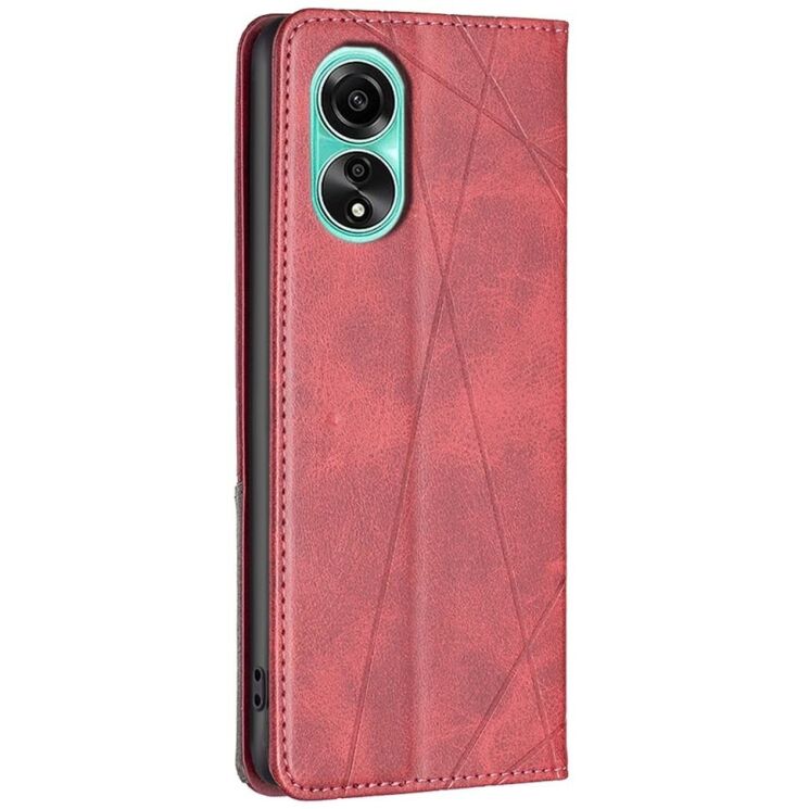 Чехол UniCase Geometric Pattern для OPPO A78 - Red: фото 4 из 7