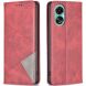 Чехол UniCase Geometric Pattern для OPPO A78 - Red (336603R). Фото 1 из 7