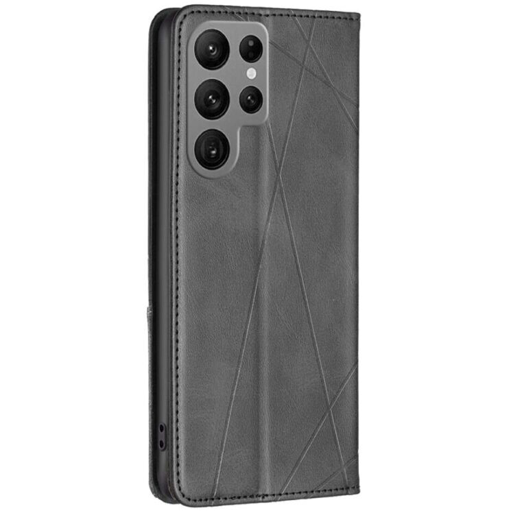 Чехол UniCase Geometric Pattern для Samsung Galaxy S25 Ultra (S938) - Black: фото 3 из 6