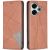 Чехол UniCase Geometric Pattern для Xiaomi Redmi 13 - Brown: фото 1 из 7
