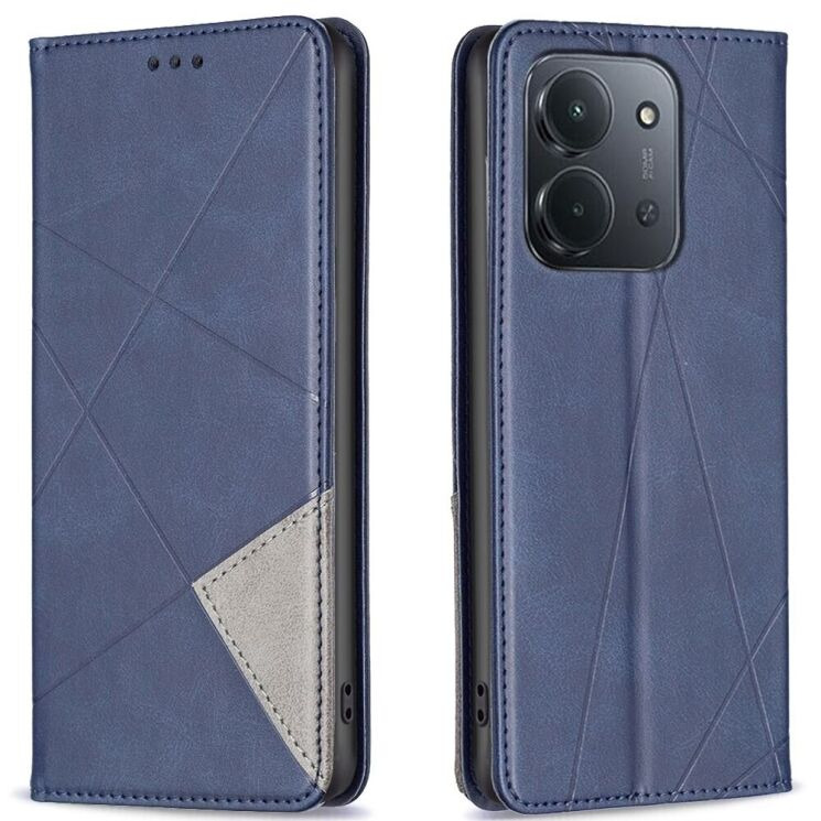 Чохол UniCase Geometric Pattern для Xiaomi Redmi 15C / Poco C85 - Blue: фото 1 з 9