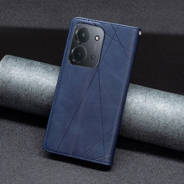 Чохол UniCase Geometric Pattern для Xiaomi Redmi 15C / Poco C85 - Blue: фото 5 з 9