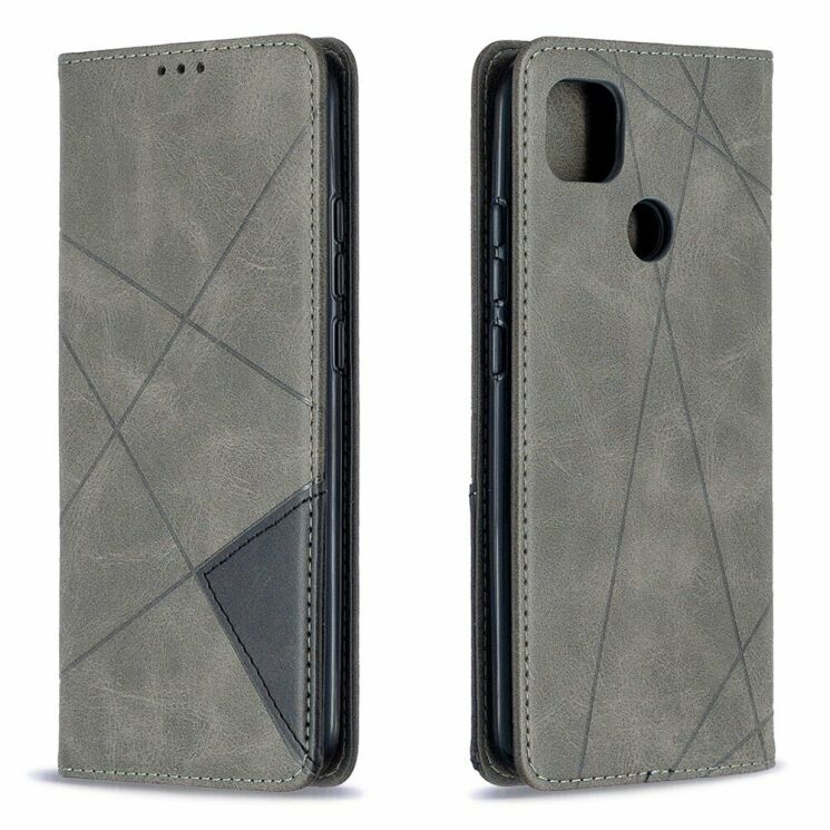 Чехол UniCase Geometric Pattern для Xiaomi Redmi 9C - Grey: фото 6 из 10