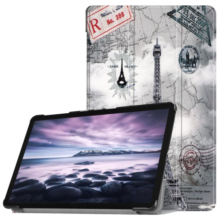 Чехол UniCase Life Style для Samsung Galaxy Tab A 10.5 (T590/595) - Eiffel Tower: фото 1 из 7