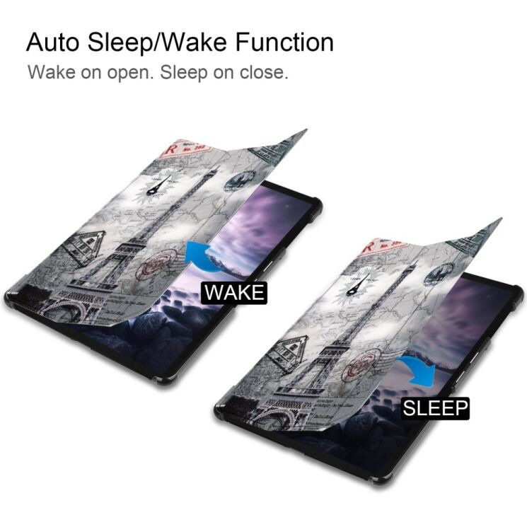 Чехол UniCase Life Style для Samsung Galaxy Tab A 10.5 (T590/595) - Eiffel Tower: фото 4 из 7