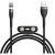 Кабель Baseus Zinc Magnetic USB to Lightning + Micro + Type-C (3A, 1m) CA1T3-AG1 - Gray / Black: фото 1 из 23