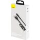Кабель Baseus Zinc Magnetic USB to Lightning + Micro + Type-C (3A, 1m) CA1T3-AG1 - Gray / Black (895894BH). Фото 5 из 23