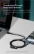 Кабель Baseus Zinc Magnetic USB to Lightning + Micro + Type-C (3A, 1m) CA1T3-AG1 - Gray / Black (895894BH). Фото 17 из 23