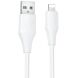 Кабель Hoco X124 USB to Lightning (2.4A, 1m) - White (896469W). Фото 1 з 5