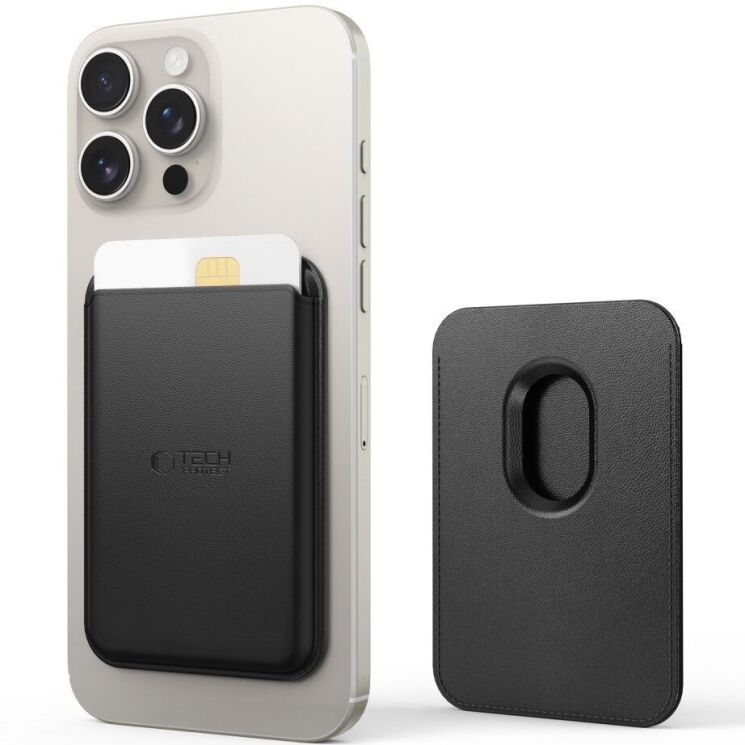 Кардхолдер Tech-Protect MAGWALLET - Black: фото 1 из 5