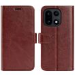 Классический чехол-книжка Deexe Wallet Style для OnePlus 15 - Brown (391369Z)