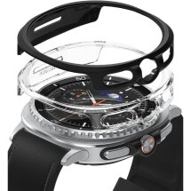 Комплект чехлов RINGKE Slim Case для Samsung Galaxy Watch 8 Classic (8800293855989) - Matte Black: фото 1 из 14