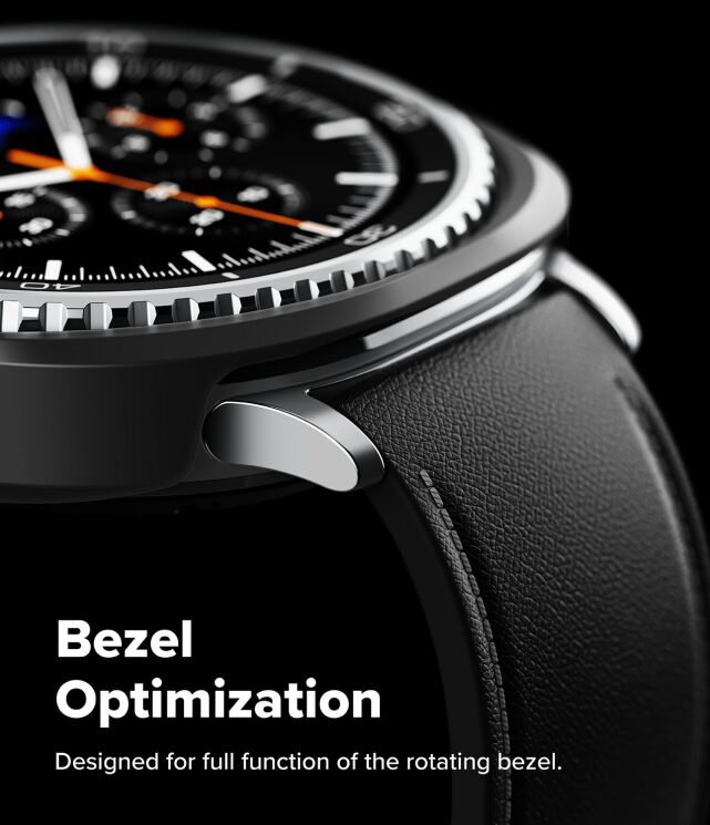 Комплект чехлов RINGKE Slim Case для Samsung Galaxy Watch 8 Classic (8800293855989) - Matte Black: фото 8 из 14