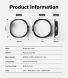 Комплект чехлов RINGKE Slim Case для Samsung Galaxy Watch 8 Classic (8800293855989) - Matte Black (385201B). Фото 14 из 14
