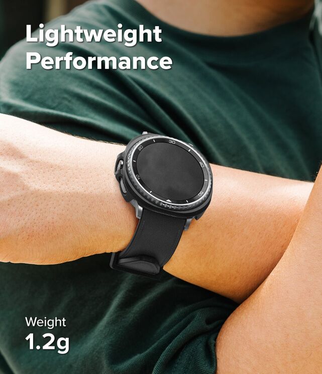 Комплект чехлов RINGKE Slim Case для Samsung Galaxy Watch 8 Classic (8800293855989) - Matte Black: фото 7 из 14