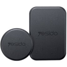 Комплект магнитных пластин YESIDO C207 Metal Plate - Black: фото 1 из 10