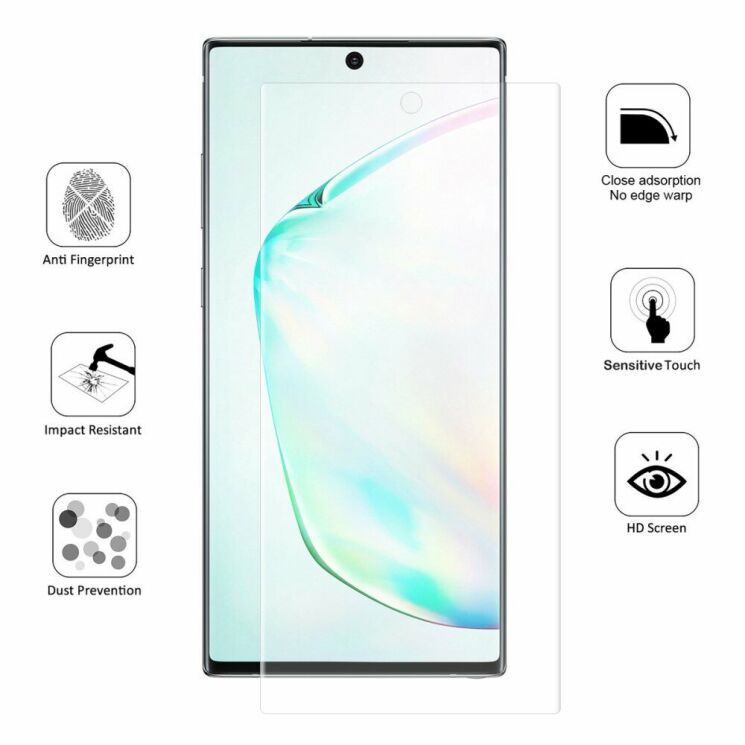 Комплект защитных пленок HAT PRINCE 3D Full Coverage для Samsung Galaxy Note 10+ (N975): фото 6 из 6