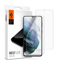 Комплект защитных пленок Spigen (SGP) Film Neo Flex HD (Front 2) для Samsung Galaxy S21 (G991) - Clear: фото 1 из 14