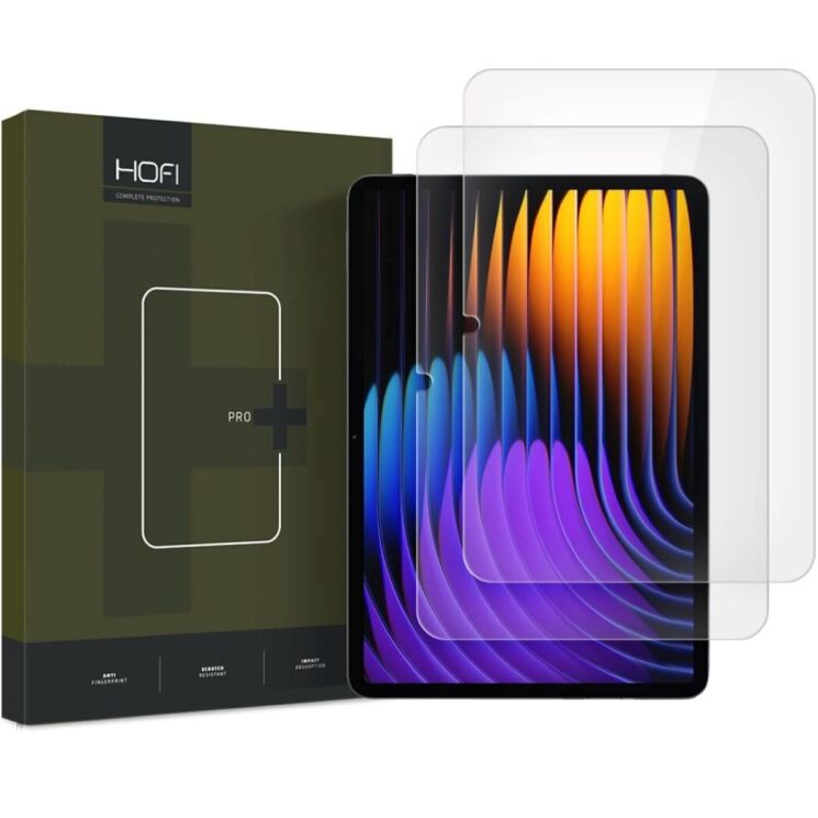 Комплект захисних стекол (2шт) HOFI Glass Pro+ HD для Xiaomi Pad 7 / 7 Pro: фото 1 з 5