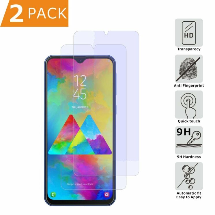 Комплект защитных стекол ITIETIE 2.5D 9H для Samsung Galaxy M20 (M205): фото 3 из 9