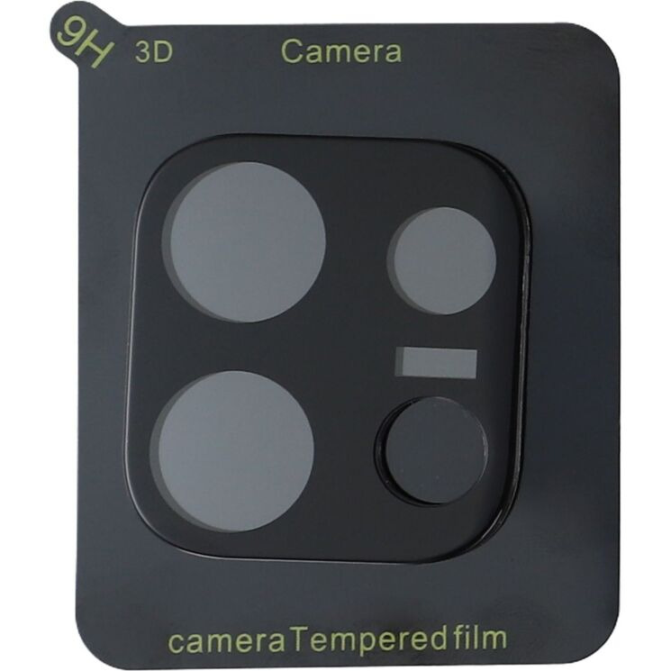 Комплект защитных стекол на заднюю камеру Deexe Black Lens Protector для OPPO Reno 16 Pro - Black: фото 3 из 6