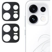 Комплект захисного скла на задню камеру Deexe Black Lens Protector для OPPO Reno 16 Pro - Black: фото 1 з 6