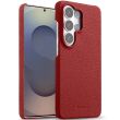 Шкіряний чохол MELKCO Leather Case для Samsung Galaxy S26 Ultra (S948) - Red (406202R)