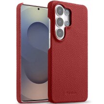 Кожаный чехол MELKCO Leather Case для Samsung Galaxy S26 Ultra (S948) - Red: фото 1 из 5