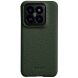 Шкіряний чохол MELKCO Leather Case для Xiaomi 14 - Green (342263G). Фото 1 з 11
