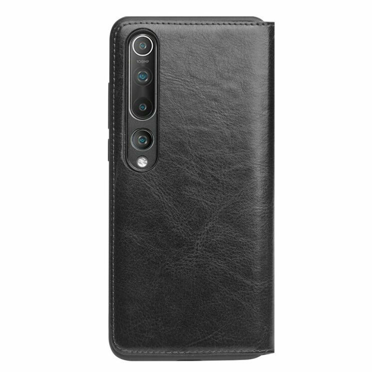 Кожаный чехол QIALINO Classic Case для Xiaomi Mi 10 - Black: фото 4 из 14