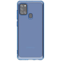 Оригінальний чохол A Cover для Samsung Galaxy A21s (A217) GP-FPA217KDALW - Blue: фото 1 з 4