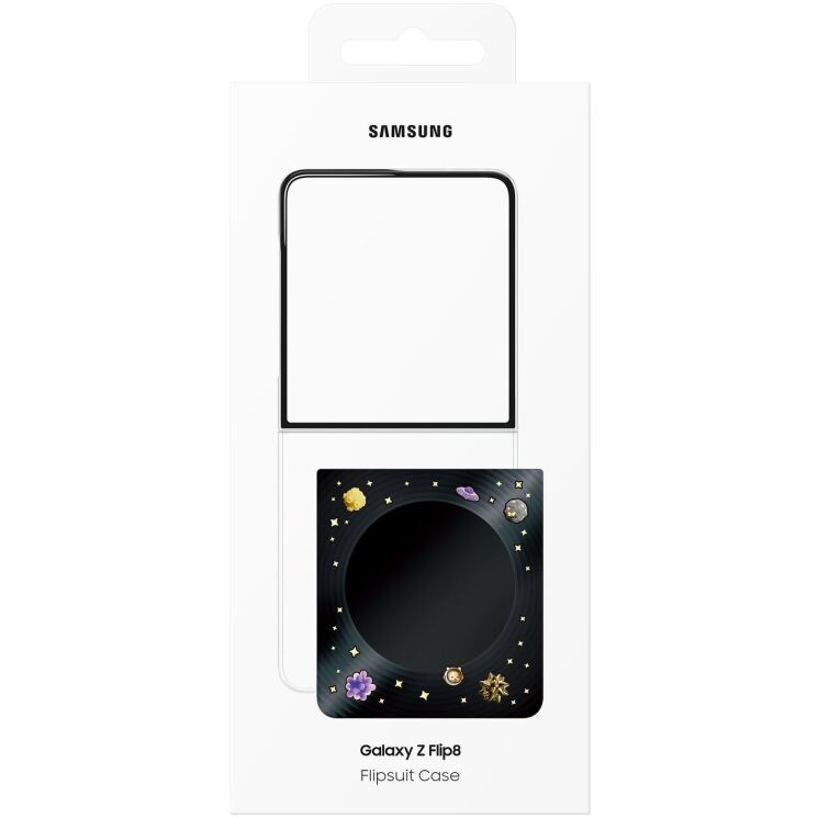 Оригінальний чохол Flipsuit Case для Samsung Galaxy Flip 8 (EF-FF776CBEGUA) - Black: фото 5 з 5