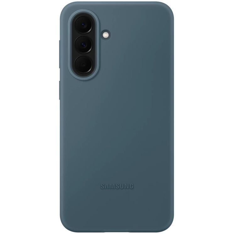Оригинальный чехол Silicone Case для Samsung Galaxy A37 (A376) EF-PA376CKEGWW - Dark Green: фото 1 из 5