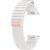 Оригинальный ремешок Fabric Band (S/M) для Samsung Galaxy Watch 4 / 4 Classic / 5 / 5 Pro / 6 / 6 Classic / 7 / FE (ET-SVL30SWEGEU) - Pink White: фото 1 из 3