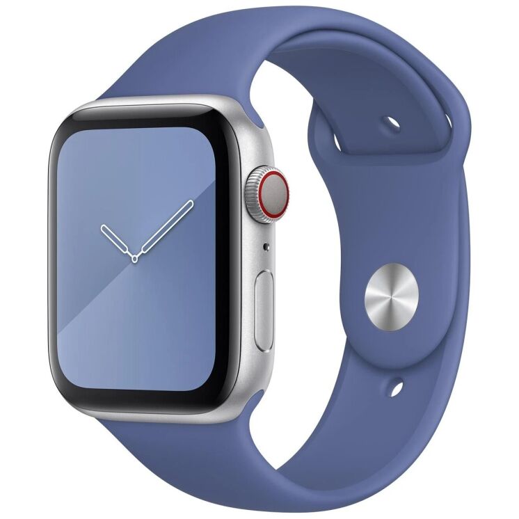 Оригинальный ремешок Sport Band для Apple Watch 42 (Series 10) / 41 / 40 / SE 40 / 38 (MXWQ2) - Blue: фото 1 из 3